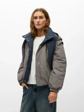 picture of Object TIMA Short Reversible Jacket - Raven/Macademia - Number Two - womens - fashion - clothing - Object 1