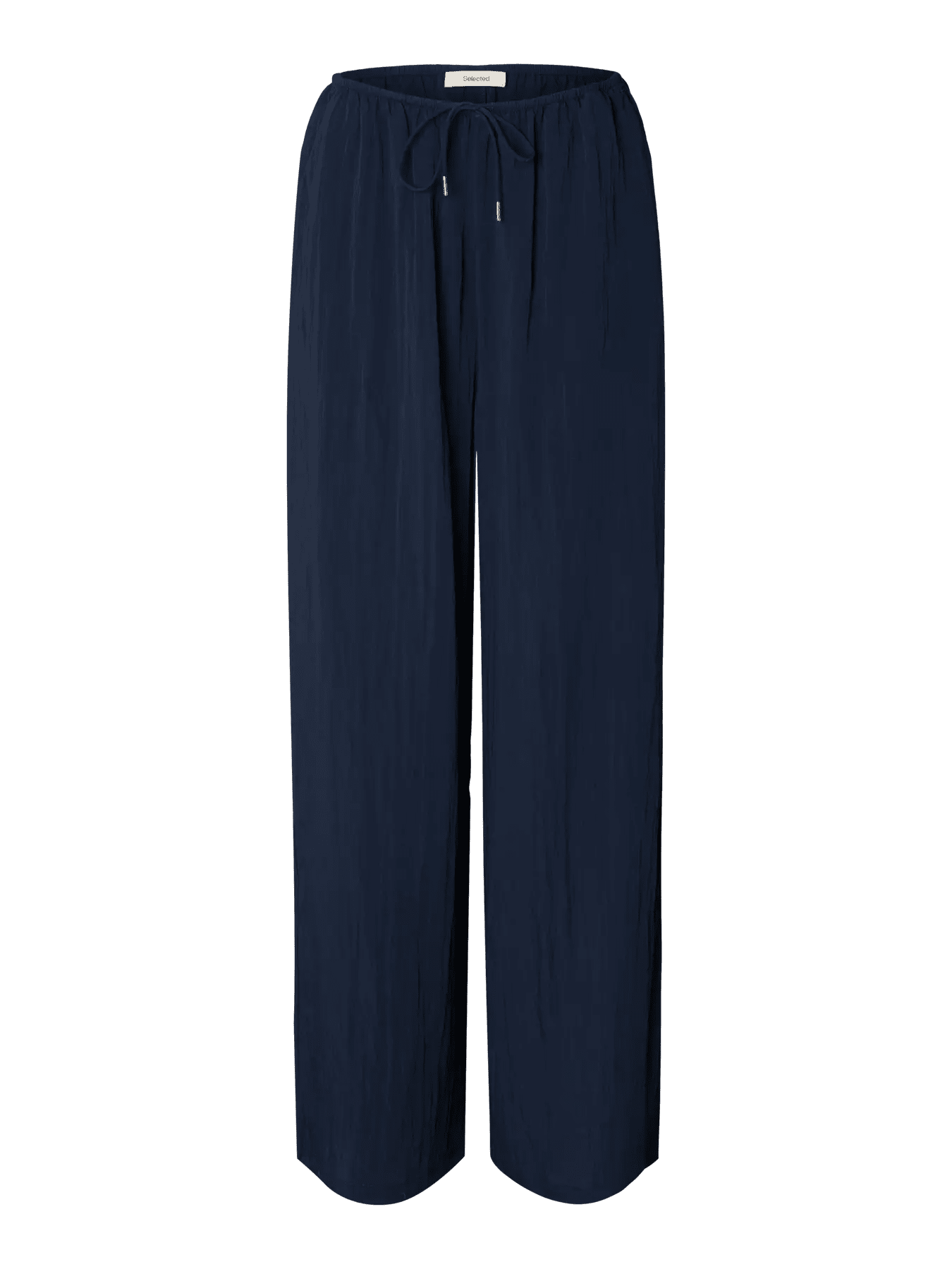 picture of Selected Fiona Wide String Trousers - Dark Sapphire - Number Two - womens - fashion - clothing - Selected Femme 6