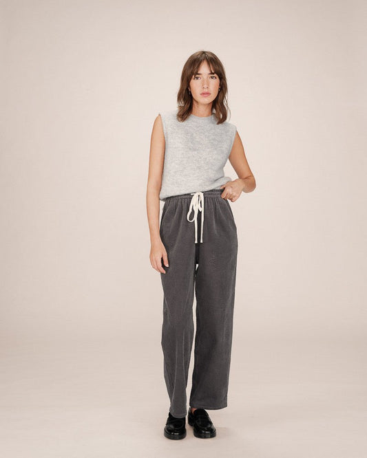 picture of Grace & Mila Liberty Trouser - Carbone - Number Two - womens - fashion - ethical - clothing - Grace & Mila