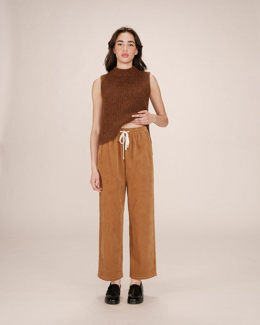 picture of Grace & Mila Liberty Trouser - Ochre - Number Two - womens - fashion - ethical - clothing - Grace & Mila