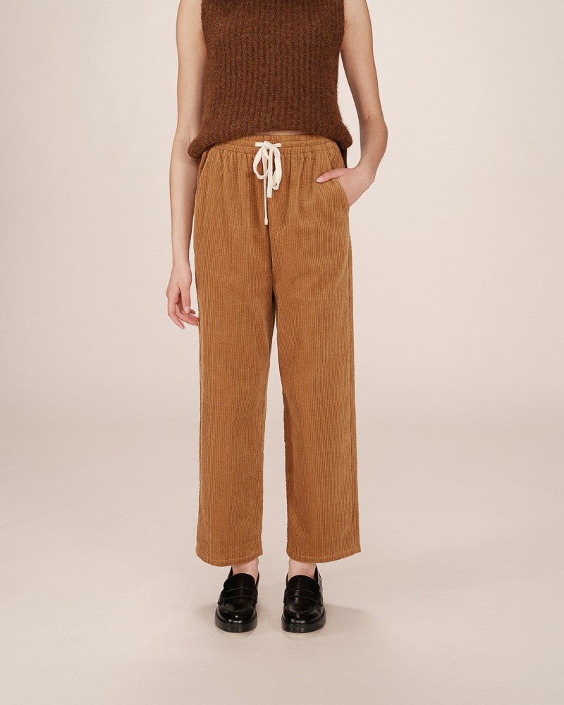 picture of Grace & Mila Liberty Trouser - Ochre - Number Two - womens - fashion - clothing - Grace & Mila 2