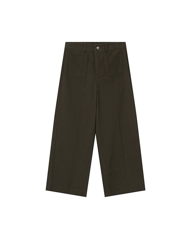 picture of Grace & Mila Sole Trouser - Forest Green - Number Two - womens - fashion - clothing - Grace & Mila 5