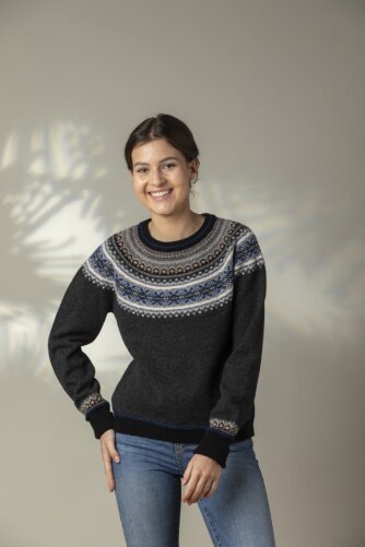 picture of Eribe Alpine Short Sweater - Pegasus - Number Two - womens - fashion - clothing - Eribe 1