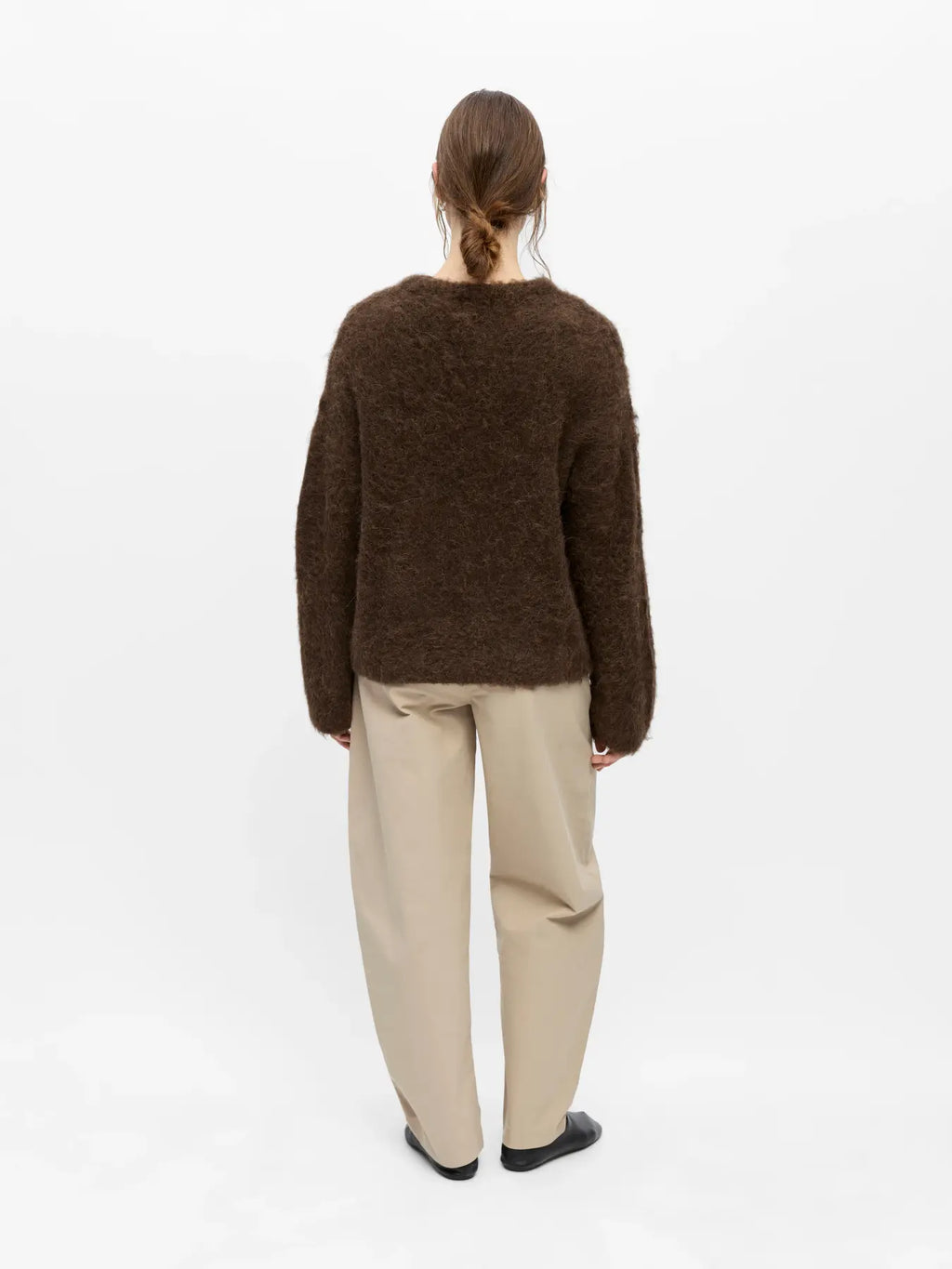 picture of Object Harry Pullover - Carafe Melange - Number Two - womens - fashion - clothing - Object 4