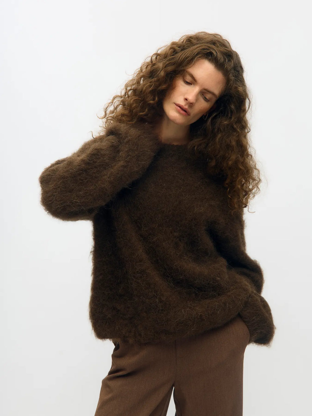 picture of Object Harry Pullover - Carafe Melange - Number Two - womens - fashion - clothing - Object 5