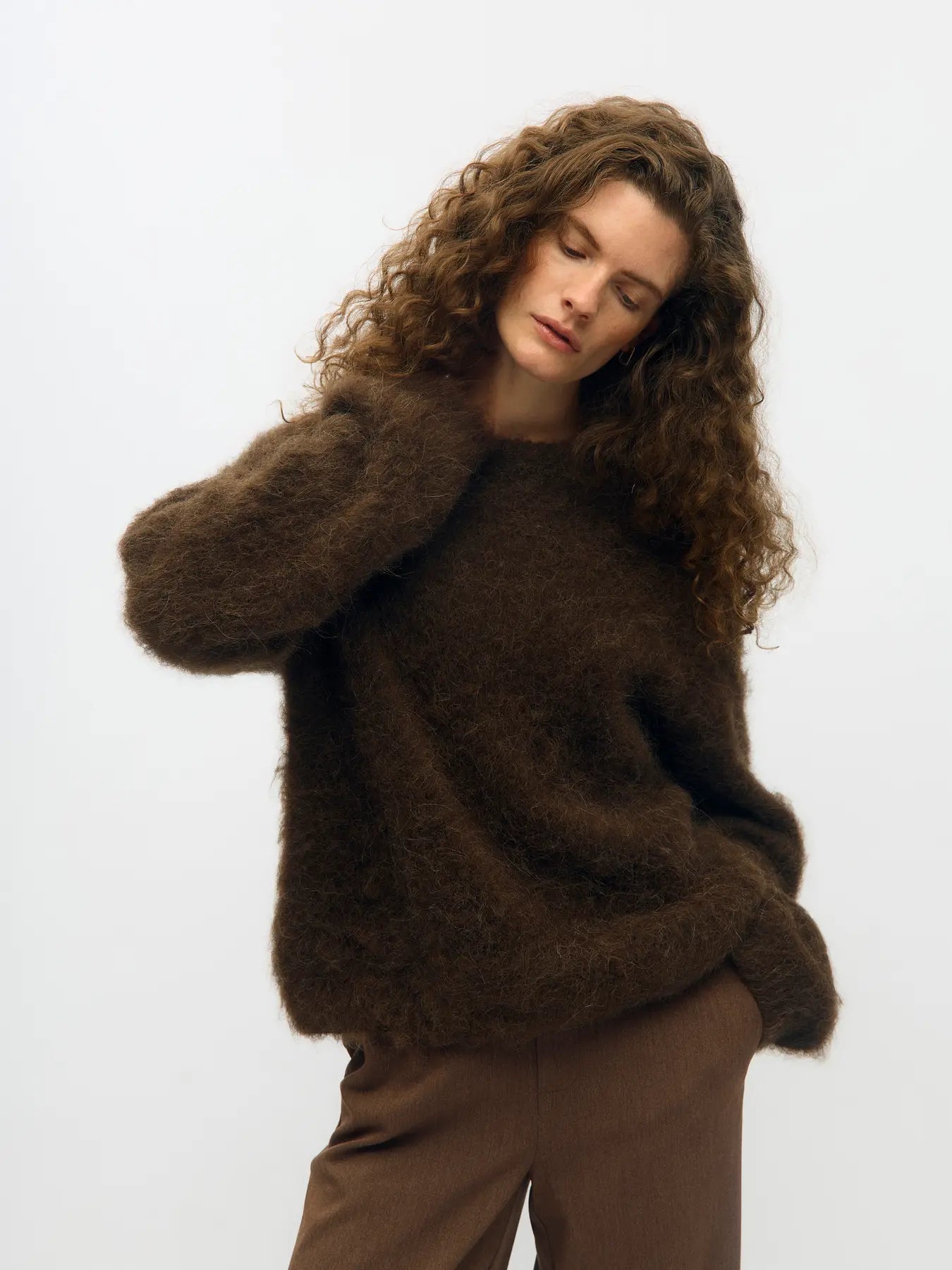 picture of Object Harry Pullover - Carafe Melange - Number Two - womens - fashion - clothing - Object 5