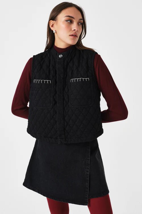 picture of Seventy + Mochi Pablo Waistcoat - Black - Number Two - womens - fashion - clothing - Seventy + Mochi 1