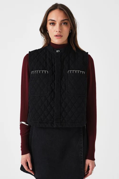 picture of Seventy + Mochi Pablo Waistcoat - Black - Number Two - womens - fashion - clothing - Seventy + Mochi 5