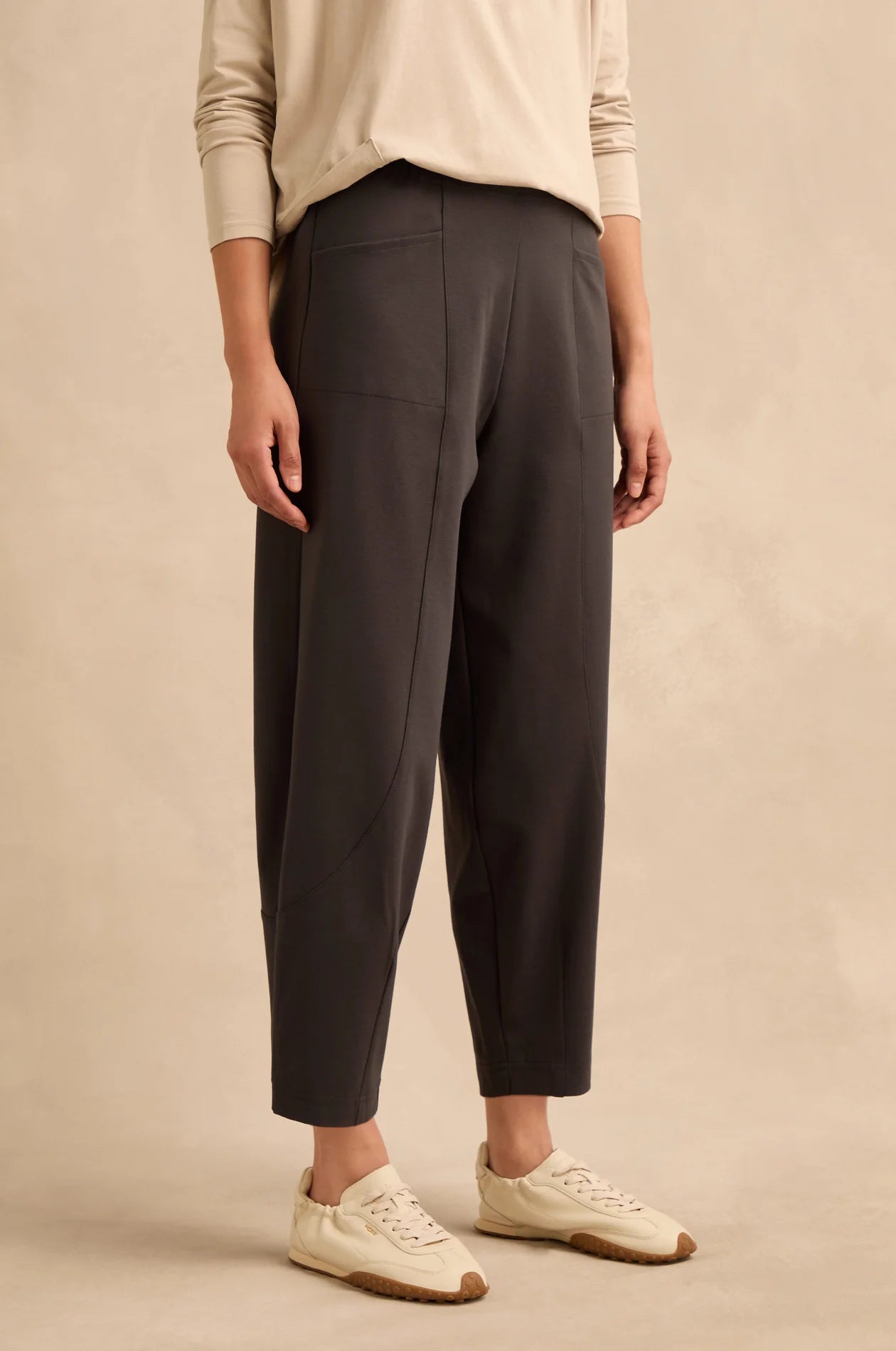 picture of Sahara Ponte Bubble Trouser - Slate - Number Two - womens - fashion - clothing - Sahara 3