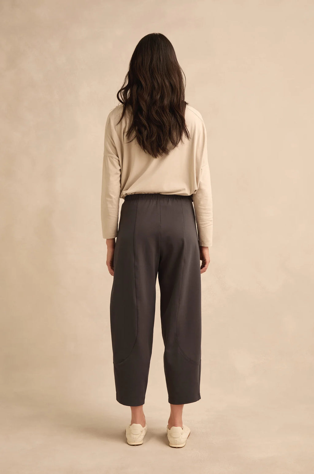 picture of Sahara Ponte Bubble Trouser - Slate - Number Two - womens - fashion - clothing - Sahara 2