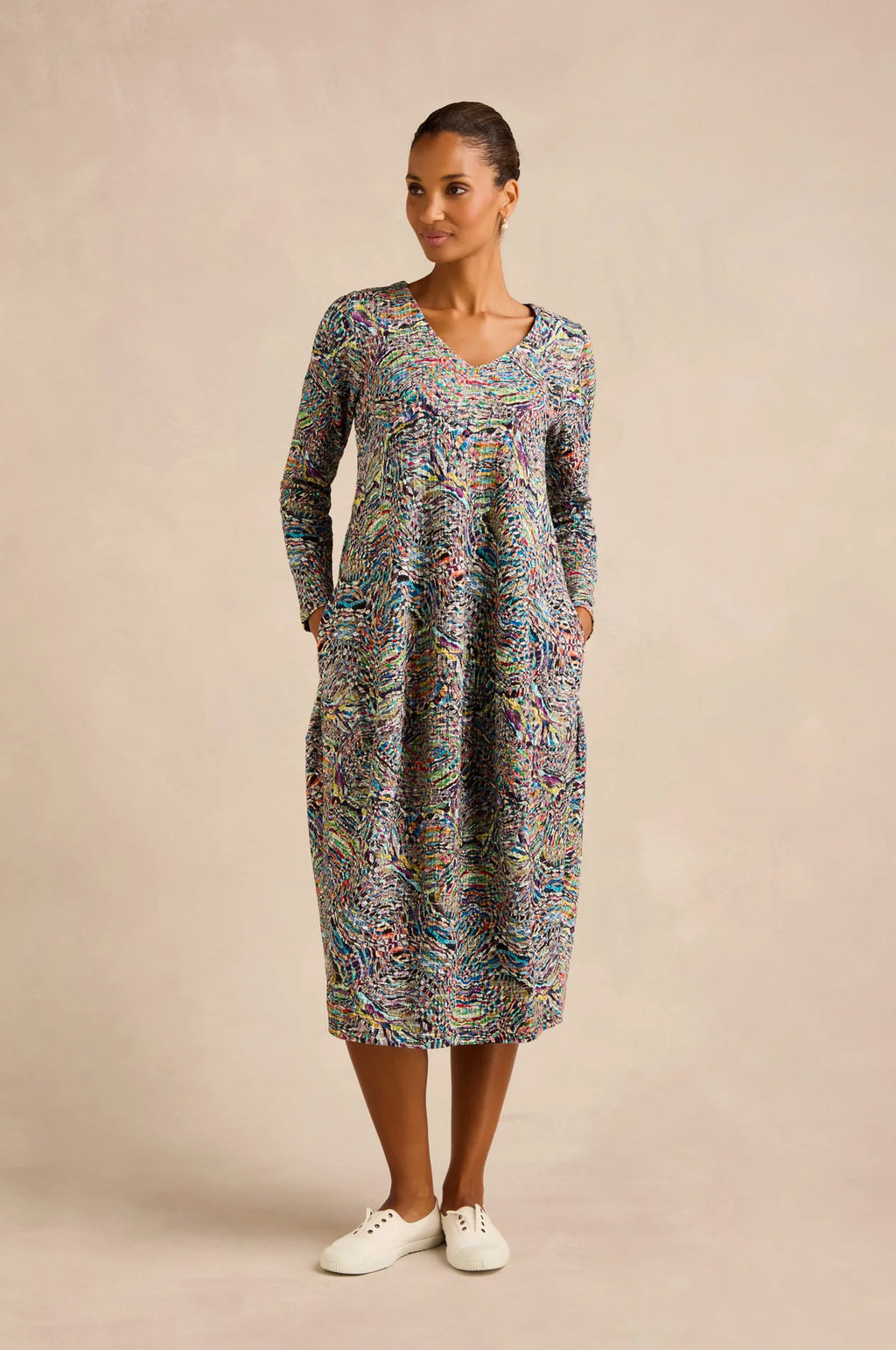 picture of Sahara Prism Jersey Bubble Dress - Multi - Number Two - womens - fashion - clothing - Sahara 1