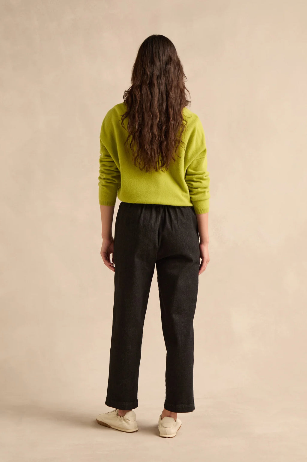 picture of Sahara Stretch Denim Straight Trouser - Black - Number Two - womens - fashion - clothing - Sahara 4