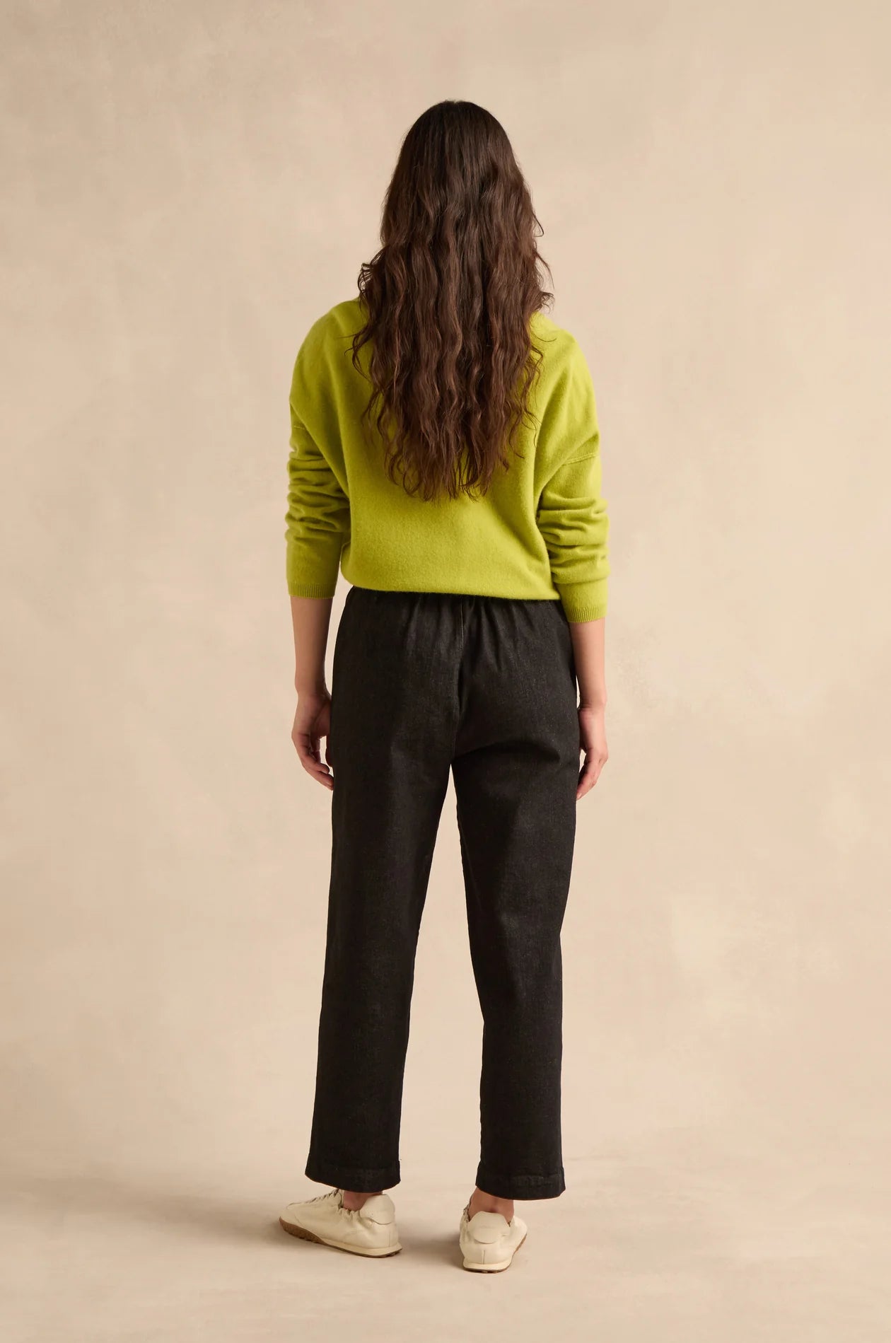 picture of Sahara Stretch Denim Straight Trouser - Black - Number Two - womens - fashion - clothing - Sahara 4