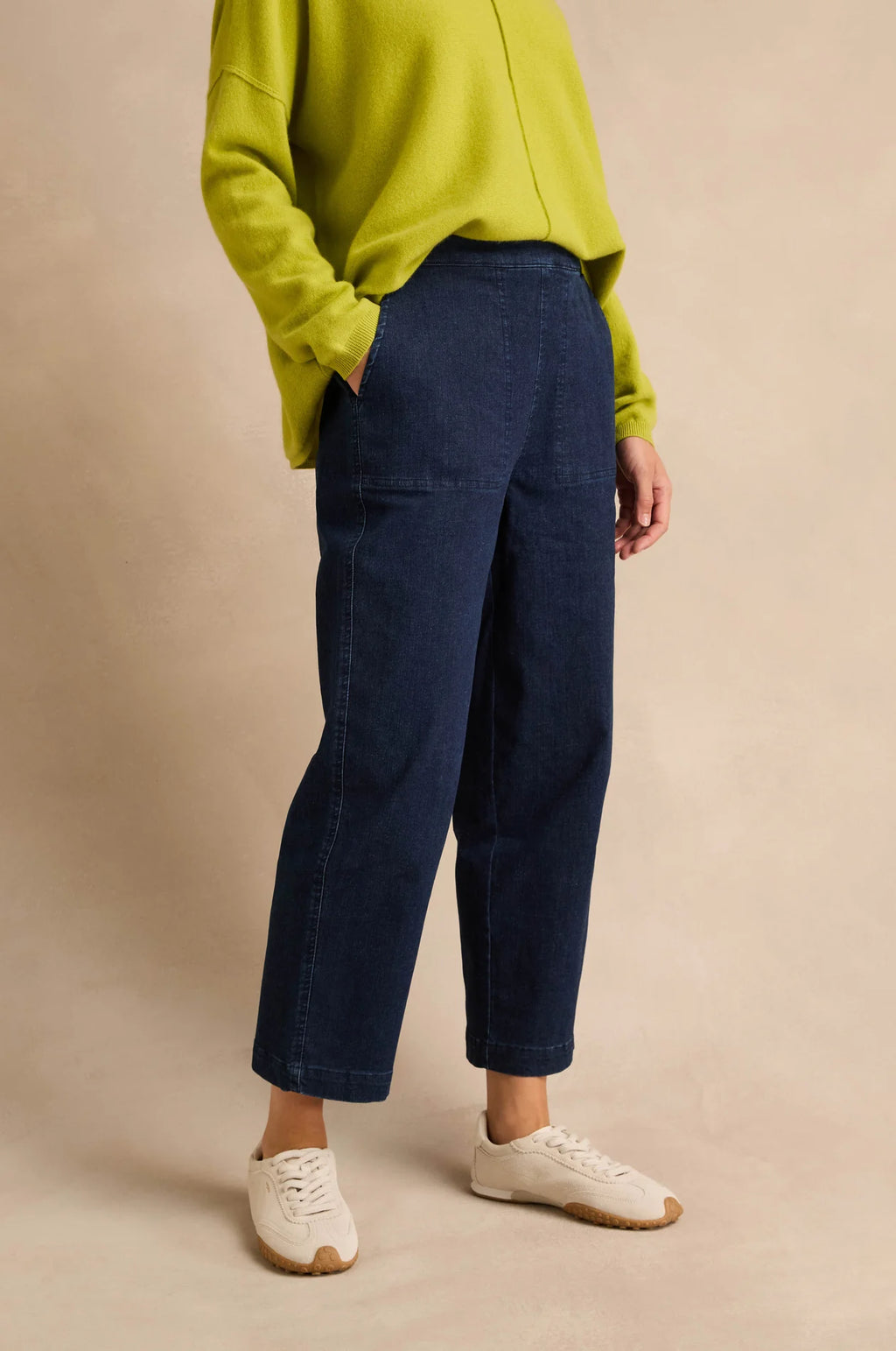 picture of Sahara Stretch Denim Straight Trouser - Denim - Number Two - womens - fashion - clothing - Sahara 3