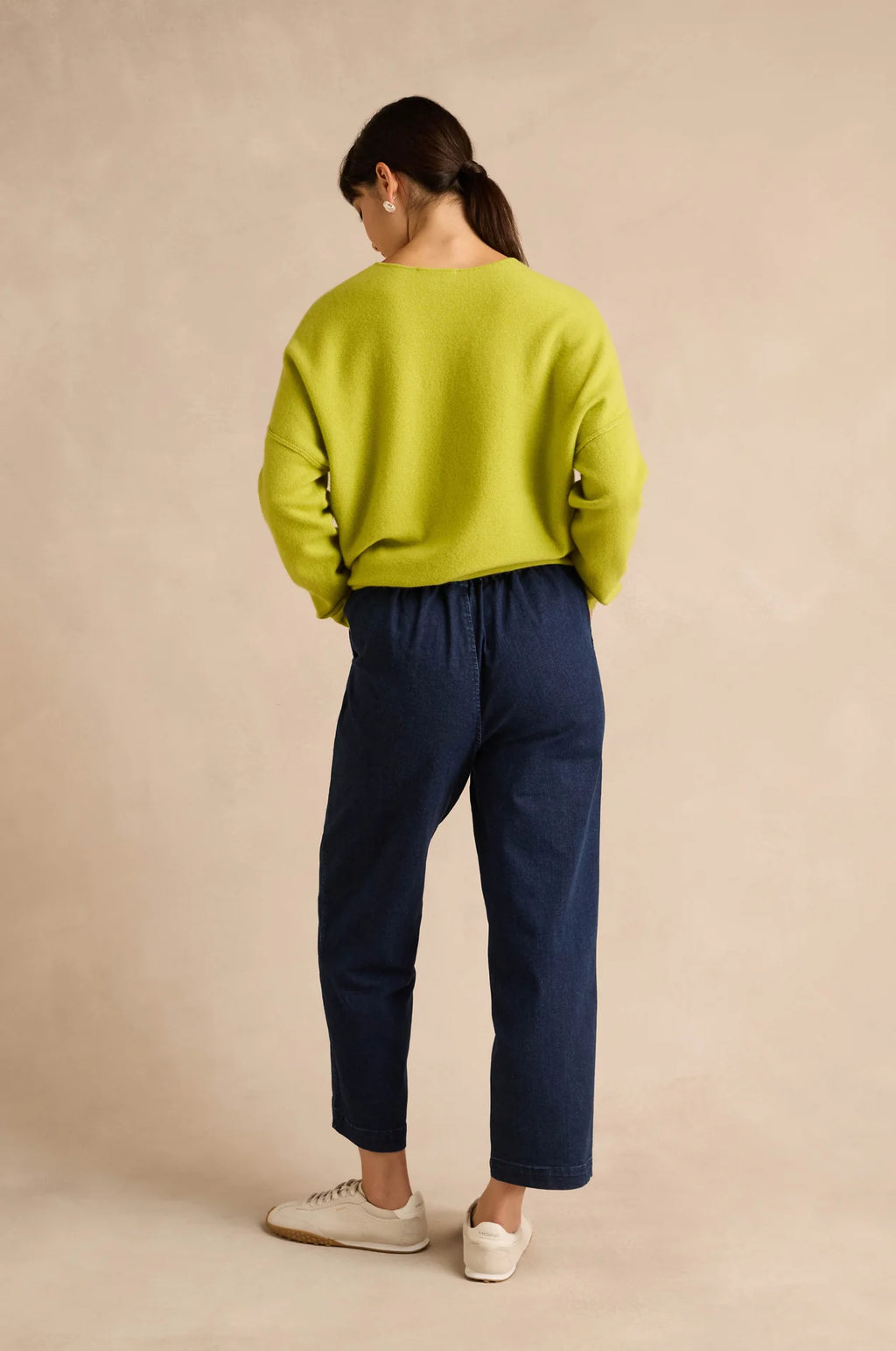 picture of Sahara Stretch Denim Straight Trouser - Denim - Number Two - womens - fashion - clothing - Sahara 2