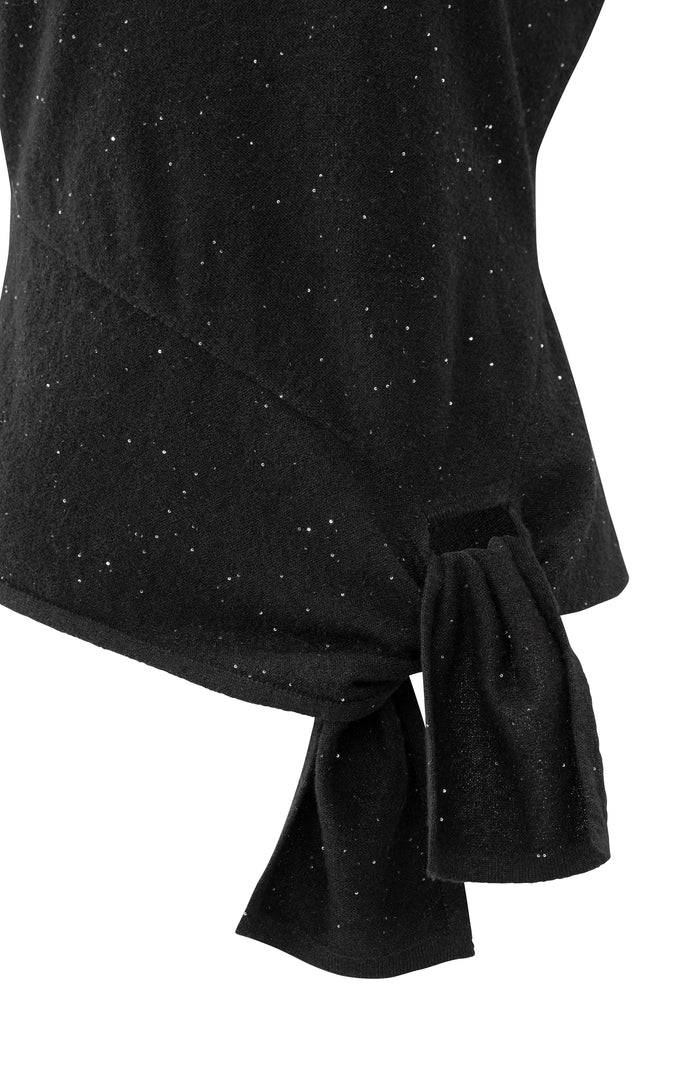 picture of Yaya Sleeveless Sweater with Knot Detail & Sequins - Number Two - womens - fashion - clothing - Yaya 7