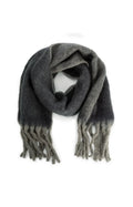 picture of Yaya Soft Woven Scarf with Fringes - Full Moon Grey Melange - Number Two - womens - fashion - accessories - Yaya 1