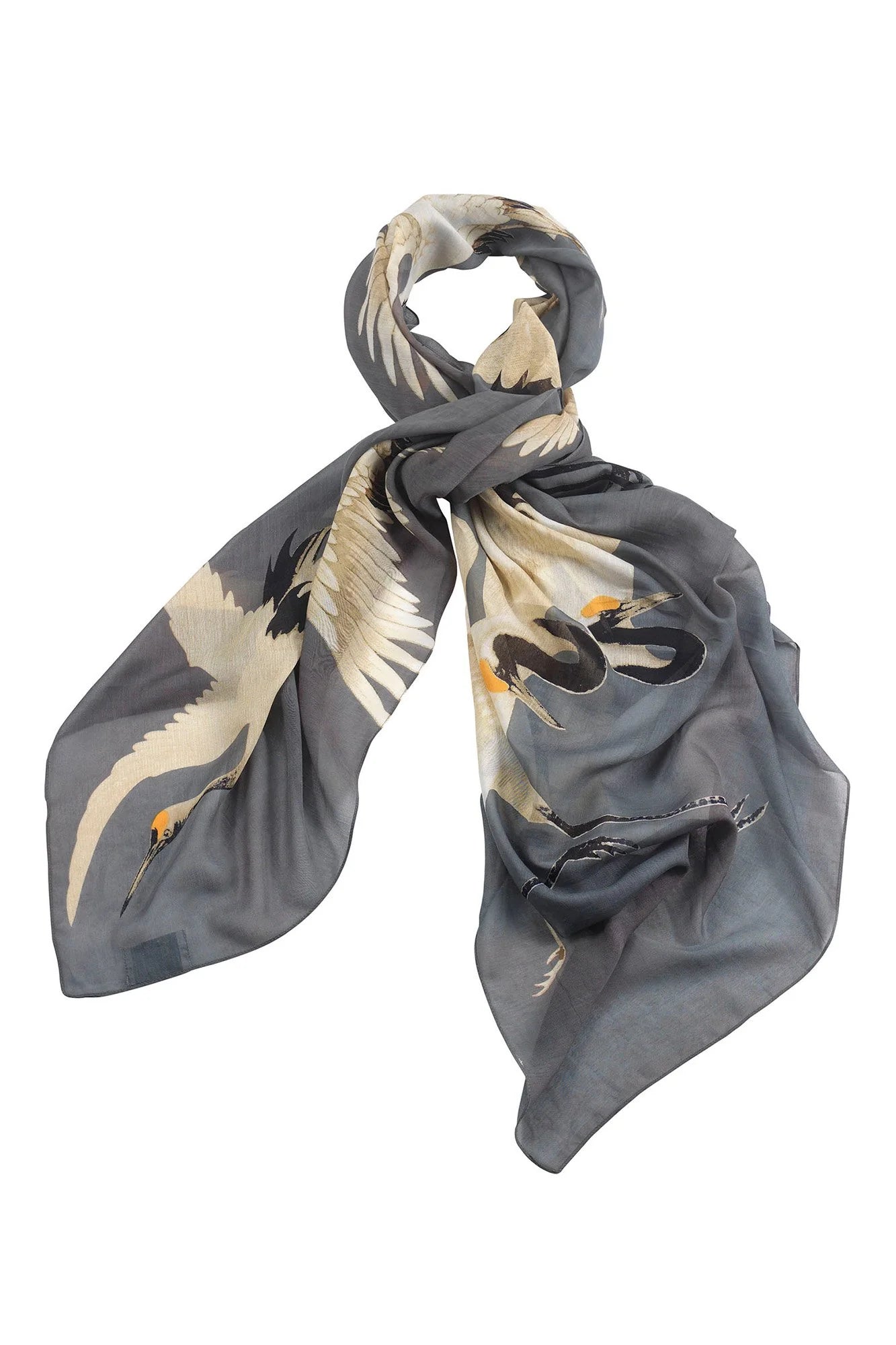 picture of One Hundred Stars Scarf - Stork Slate - Number Two - womens - fashion - accessories - One Hundred Stars 3