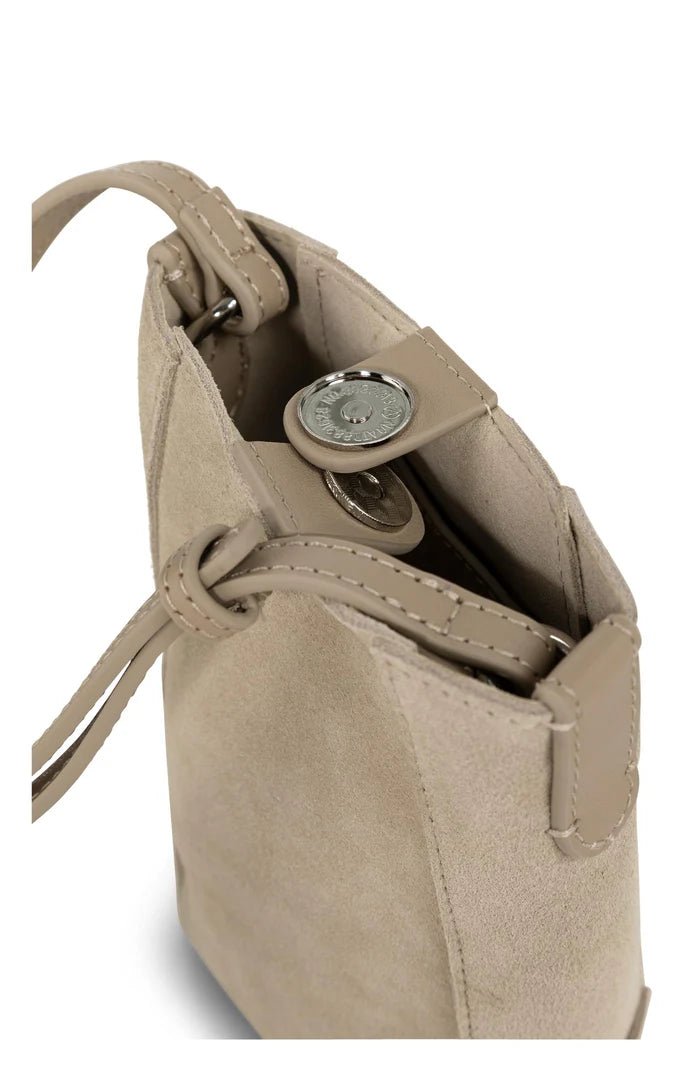 picture of Yaya Suede Phone Bag - Sandstone Beige - Number Two - womens - fashion - accessories - Yaya 4