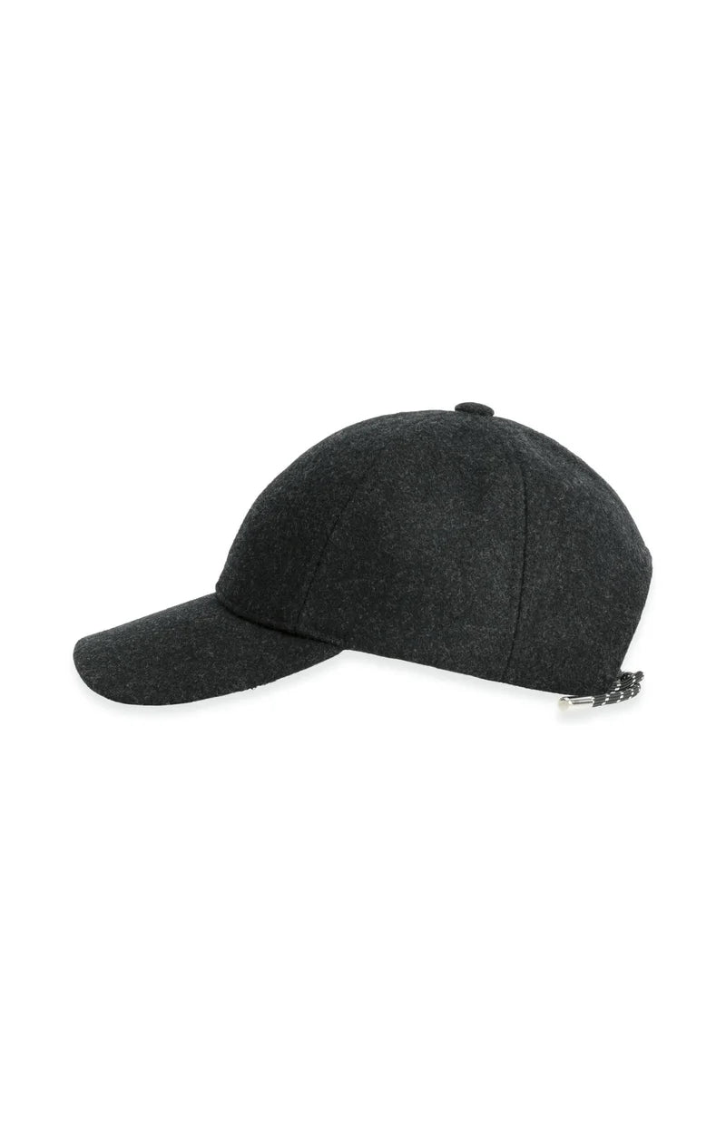 picture of Yaya Wool Cap with Adjustable Strings- Hole Black - Number Two - womens - fashion - accessories - Yaya 3