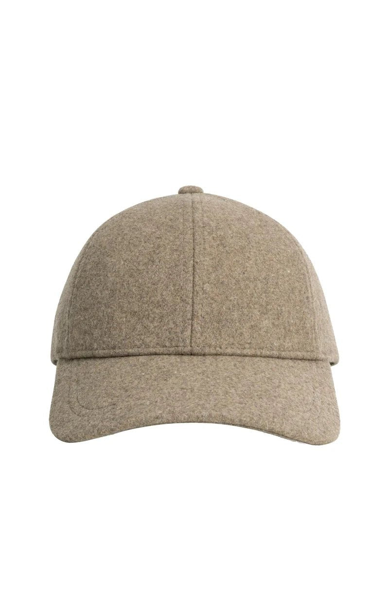 picture of Yaya Wool Cap with Adjustable Strings - Pure Cashmere Grey - Number Two - womens - fashion - accessories - Yaya 2