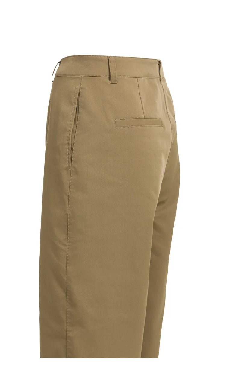 picture of Yaya Barrel Trousers - Teak Brown - Number Two - womens - fashion - clothing - Yaya 8