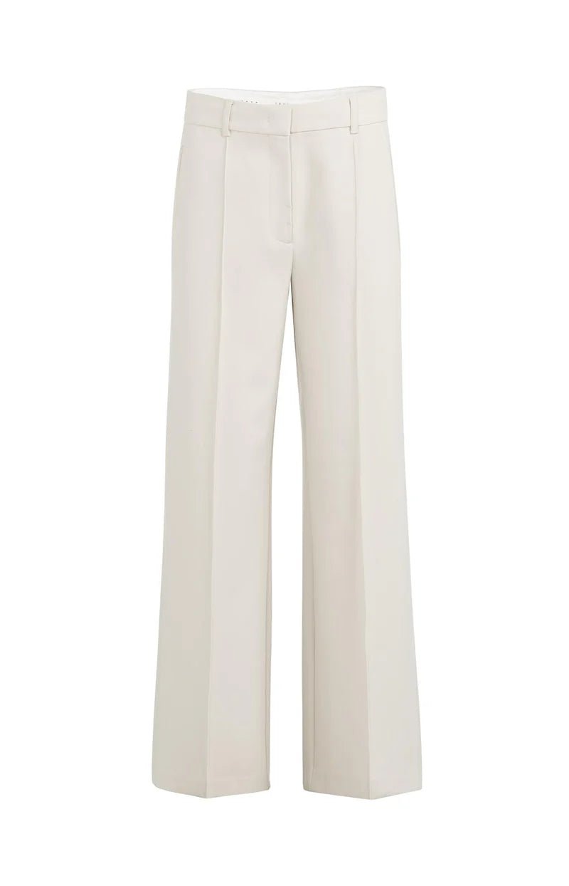 picture of Yaya Woven Wide Leg Trousers - Kit Beige - Number Two - womens - fashion - clothing - Yaya 10