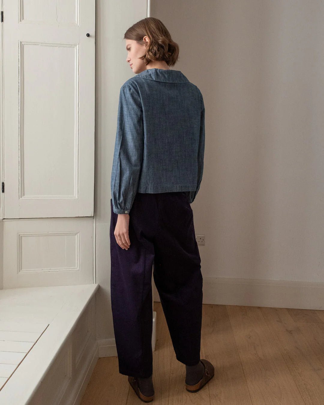 picture of Bibico Jolene Casual Shirt - Denim Chambray - Number Two - womens - fashion - clothing - Bibico 4