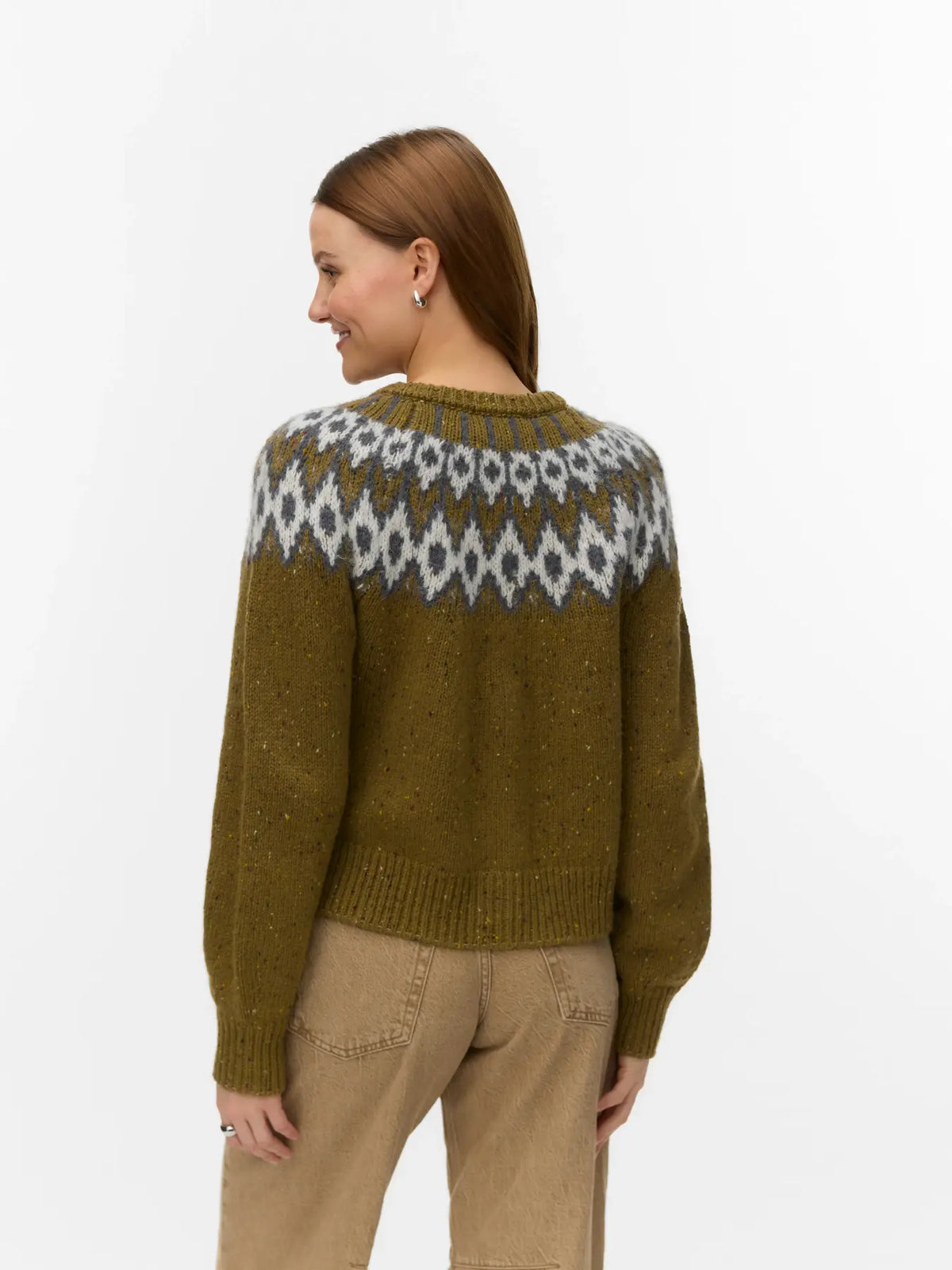 Aware Dove LS Knit Cardigan - Capulete Olive/Norwegian
