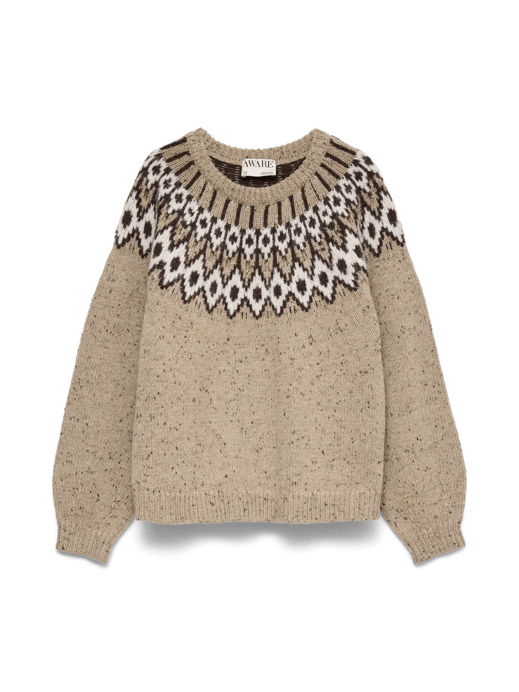 Aware Dove LS Knit Jumper - Coriander/Norwegian