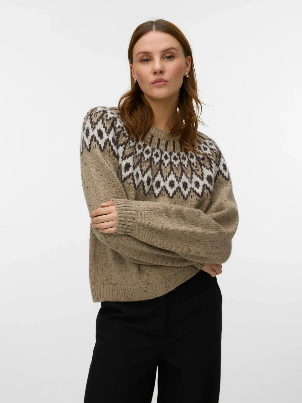 Aware Dove LS Knit Jumper - Coriander/Norwegian