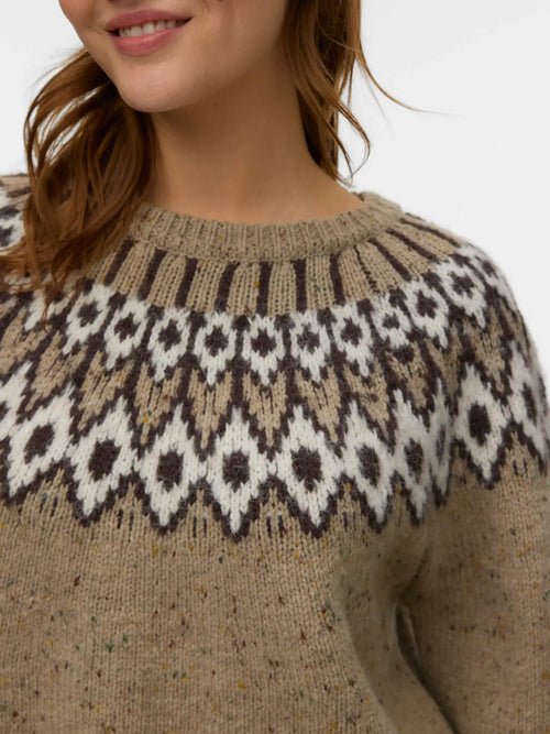 Aware Dove LS Knit Jumper - Coriander/Norwegian